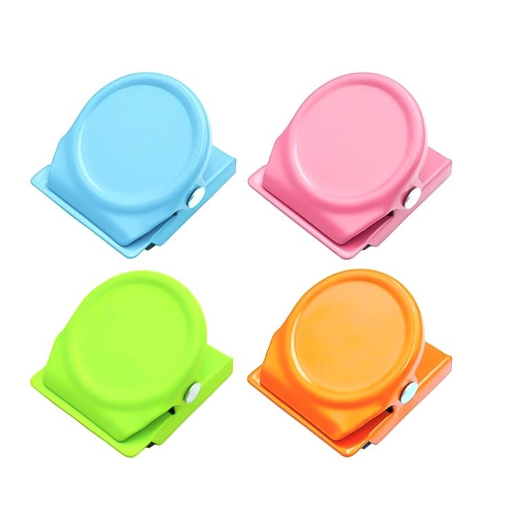 冰箱磁鐵夾【小麥購物】【E058】磁鐵夾 磁夾 留言夾 磁性夾 冰箱夾 字條夾 便利夾 樂譜夾 夾 磁-細節圖2