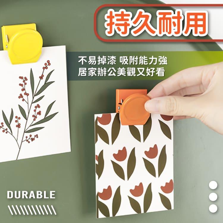 冰箱磁鐵夾【小麥購物】【E058】磁鐵夾 磁夾 留言夾 磁性夾 冰箱夾 字條夾 便利夾 樂譜夾 夾 磁-細節圖8