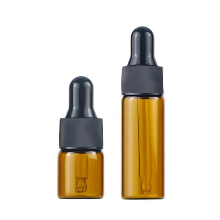 滴管分裝瓶【小麥購物】台灣現貨【D013】滴管瓶 精油瓶 精油分裝 精華液瓶 旅行外出瓶 茶色玻璃瓶 玻璃瓶-細節圖2