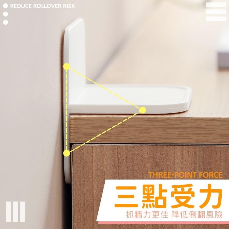 防倒固定器【小麥購物】台灣現貨【G272】免打孔固定器 傢俱固定 櫃子固定 居家 安全 防傾倒 兒童防護-細節圖5