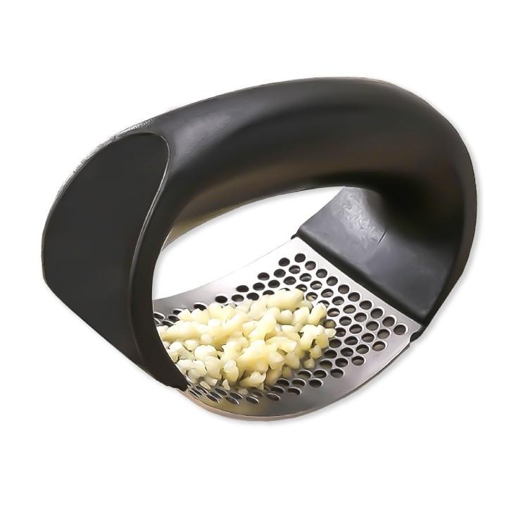 壓蒜器 蒜泥器 搗蒜器 擠蒜器【小麥購物】24H出貨 壓蒜神器 碎蒜器 不銹鋼 手提 蒜泥 廚房 料理【Y004】-細節圖2