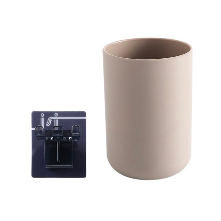 牙刷架 免釘貼【小麥購物】台灣現貨 牙刷架 免釘貼片 牙杯架 牙刷架貼片 浴室掛勾 強力貼片 掛架 【G264】-細節圖2