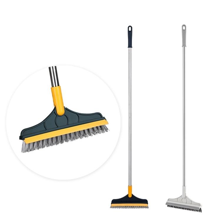 隙縫地板清潔刷 地板刷 掃把【小麥購物】 長柄刷 刮板刷 刮水 清潔 打掃 刷子 縫隙刷 浴室 廁所清潔 【C101】-細節圖8