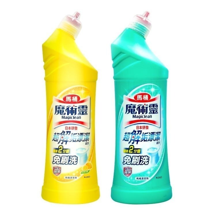 魔術靈 馬桶清潔劑 500ml【小麥購物】台灣現貨【S080】清潔劑 清潔 浴廁 馬桶 衛浴清潔 免刷洗 檸檬-細節圖2