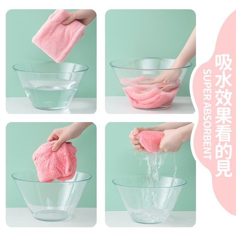 珊瑚絨乾髮帽【小麥購物】擦髮帽 包頭巾 乾髮毛巾 吸水帽 浴帽 擦髮浴帽 珊瑚絨毛巾 速乾 【G298】-細節圖7