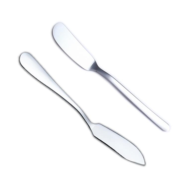 不鏽鋼奶油刀【小麥購物】【G291】奶油刀 刮刀 廚具用品 抹刀 刀具 廚房 廚具 刀子 牛油刀 餐具-細節圖2