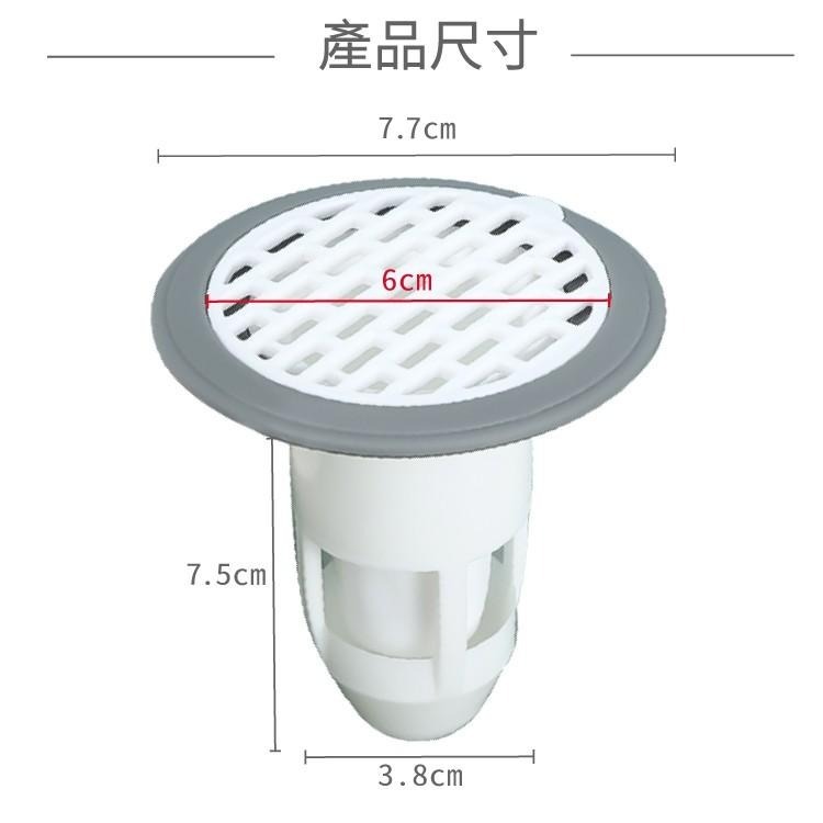 防蟲防臭地漏【小麥購物】台灣現貨【Y755】地漏 火箭過濾芯 排水孔防臭 排水孔 防蟑 防蟲 地漏內芯-細節圖4
