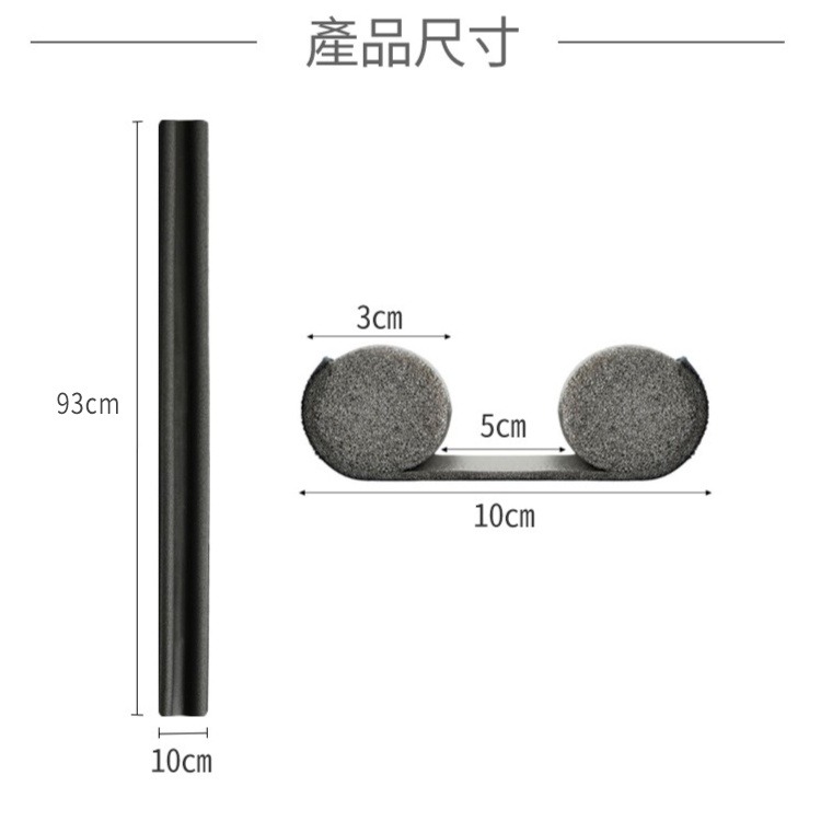 門擋密封條【小麥購物】門擋 防灰塵門檔 門縫密封條 隔音條 門底堵縫條 隔音門擋 門檔【C091】-細節圖4