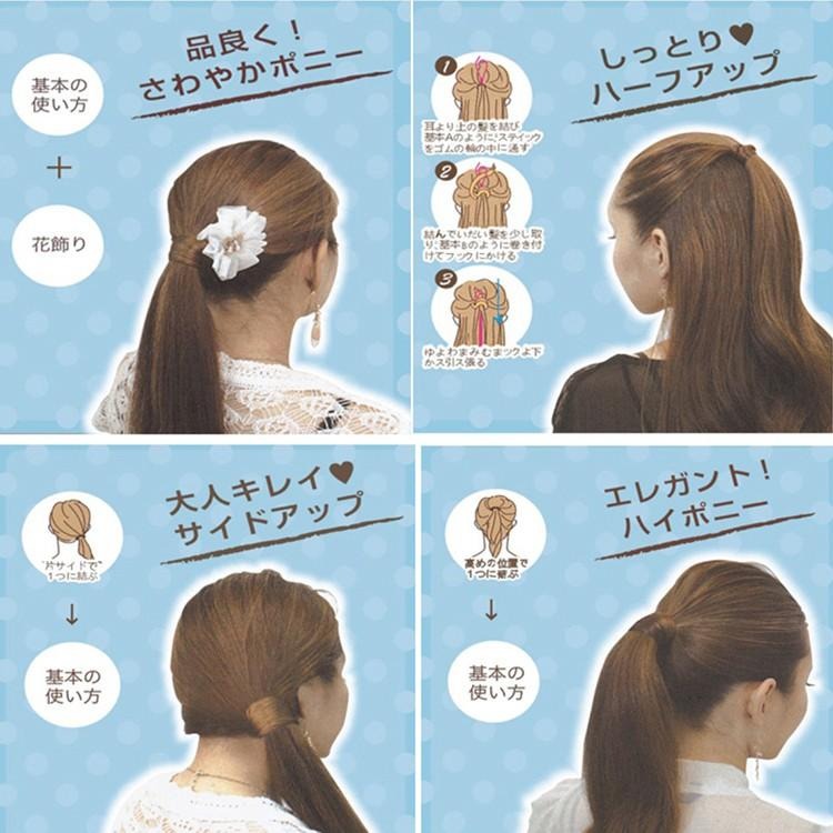 盤髮器【小麥購物】 台灣現貨【D096】盤頭髮 綁頭髮 造型 髮髻 包頭 髮圈 髮帶 髮飾 盤髮 公主頭-細節圖6