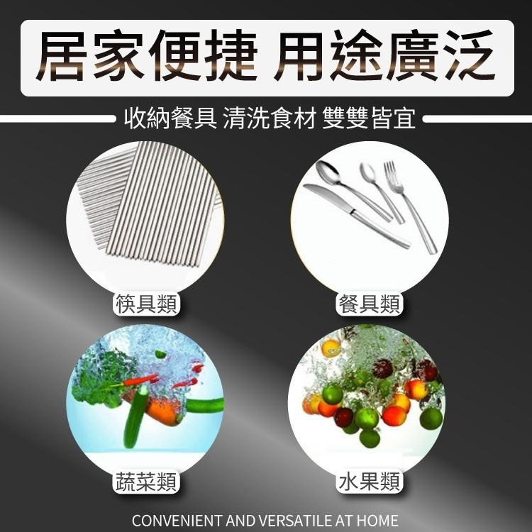 不鏽鋼餐具籃【小麥購物】台灣現貨【G229】收納盒 烘碗機筷盒 筷籠 筷子架 餐具置物籃 筷架 筷子籃 筷子籠-細節圖9