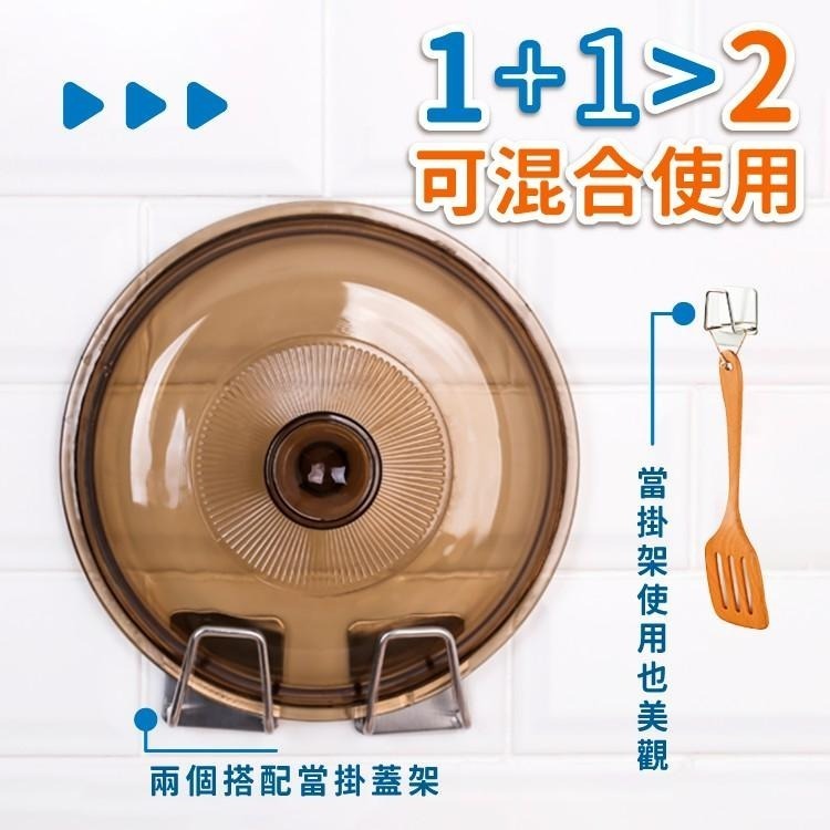 不鏽鋼海綿收納架【小麥購物】台灣現貨【Y496】收納架 瀝水架 菜瓜布架 鍋蓋架 海綿瀝水架 收納 掛架 架子-細節圖7