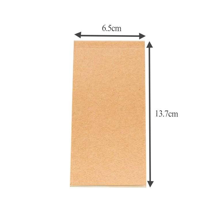 牛皮便條紙 便簽本 便條紙【小麥購物】牛皮紙備忘錄 便簽紙 便籤本 計劃本 隨身便利紙 【G077】-細節圖6