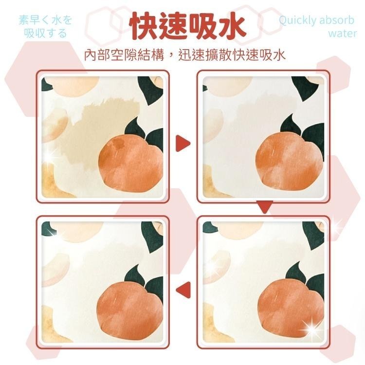 大理石硅藻土杯墊 【小麥購物】台灣現貨 杯墊 吸水杯墊 珪藻土杯墊 珪藻土墊 水杯墊 墊 硅藻土 墊 【G034】-細節圖7