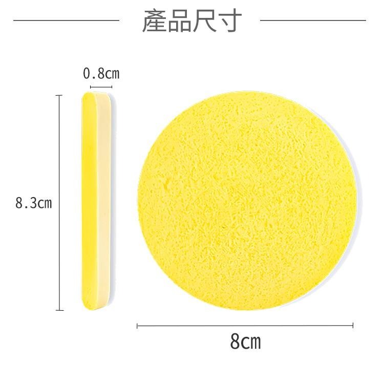 壓縮洗臉海綿條 1條【小麥購物】【Y505】洗臉海綿條 洗臉海棉 壓縮海棉 洗臉 臉部清潔-細節圖3