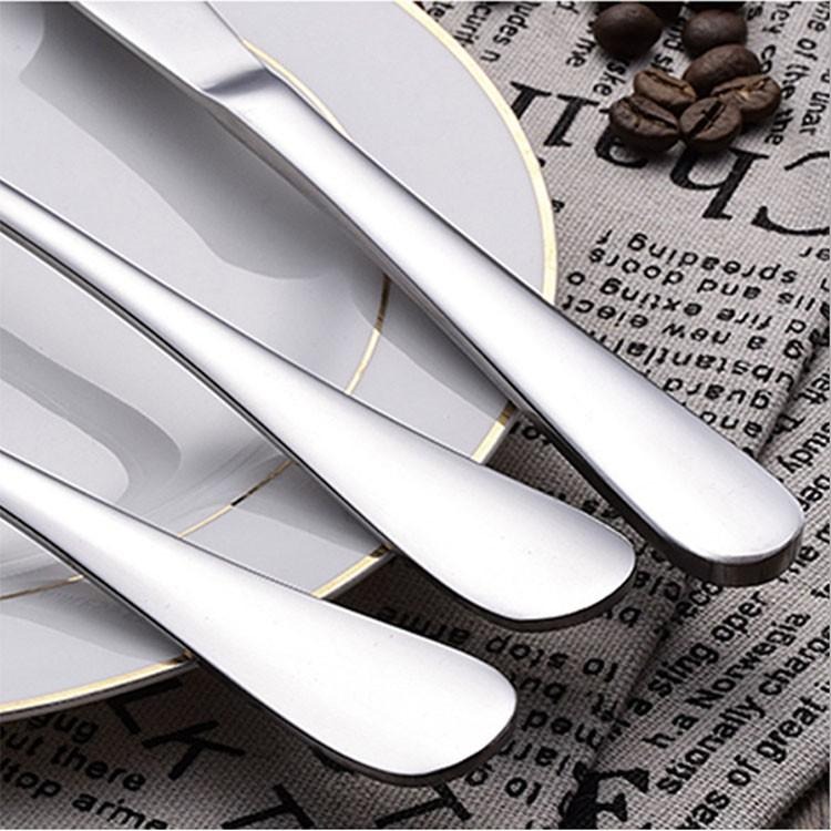 不鏽鋼餐具【小麥購物】台灣現貨 茶匙 湯匙 主餐刀 主餐叉 圓頭牛排刀 尖頭牛排刀 餐具 廚具 【Y280】-細節圖8