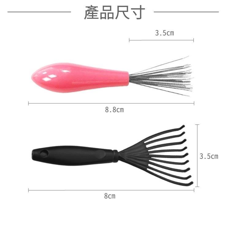 梳子清潔棒 清潔梳 毛髮 【小麥購物】 頭髮清理 梳子掃把 梳子清理 頭髮 梳子不打結 梳子刷【Y406】-細節圖4