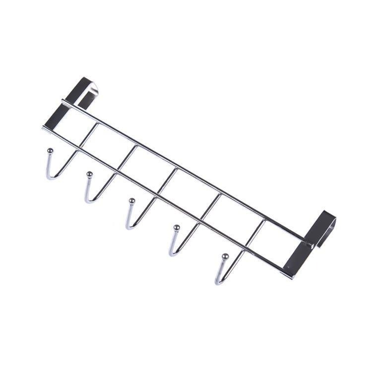 櫥櫃門後掛勾【小麥購物】台灣現貨【Y345】掛勾 免釘掛勾 浴室掛勾 廚房掛勾 門後掛勾 掛鈎 門後掛架-細節圖2