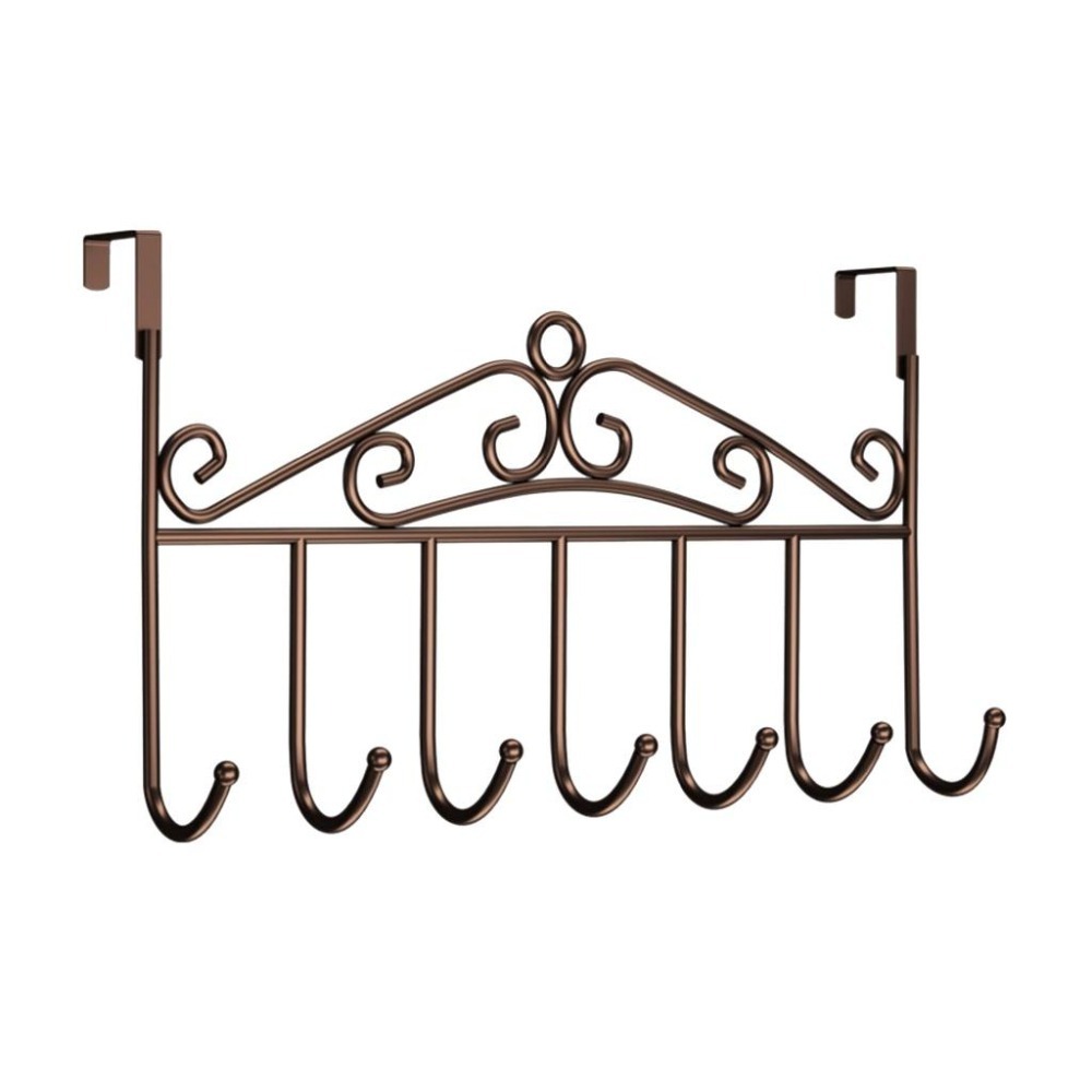 鐵藝門後掛鉤 門後掛勾【小麥購物】 門後勾 掛鉤 置物架 掛勾 掛鈎 門後掛鈎 【C020】-細節圖2