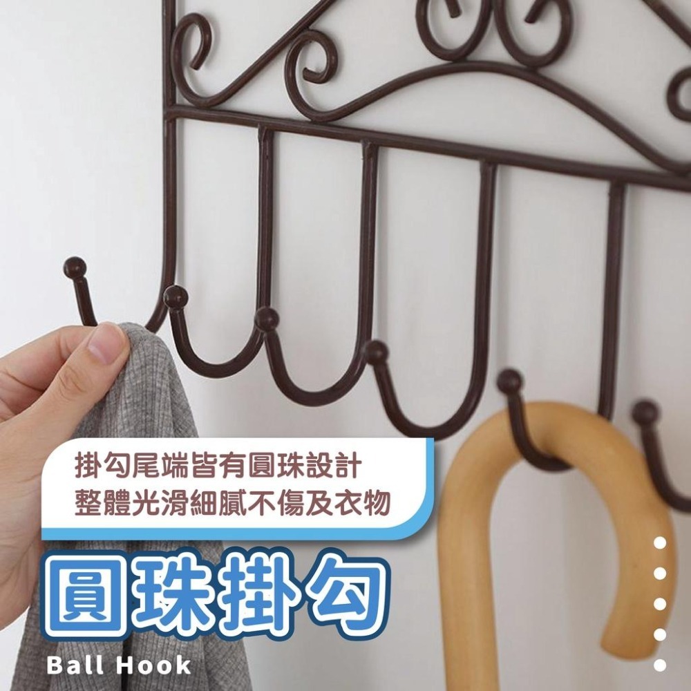鐵藝門後掛鉤 門後掛勾【小麥購物】 門後勾 掛鉤 置物架 掛勾 掛鈎 門後掛鈎 【C020】-細節圖5