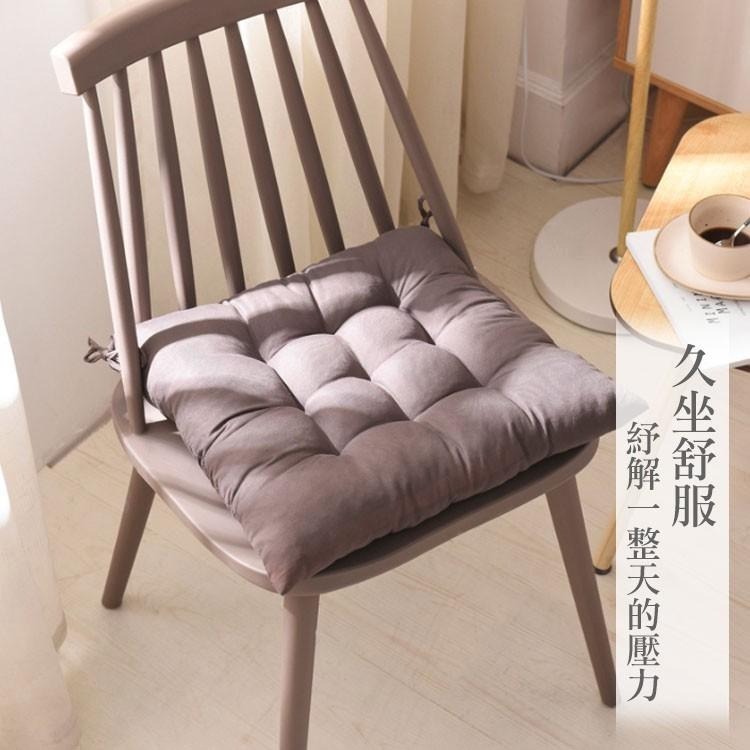 抱枕 坐墊 靠墊 加厚坐墊 椅墊 純色坐墊 【小麥購物】 格紋 椅背墊 座椅墊 背墊 軟墊 【C027】-細節圖8