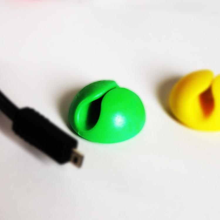 小手理線器【小麥購物】台灣現貨【Y251】桌面固線器 電線 收線器 固線器 固定座 夾線器 固定 線 電線整理-細節圖7