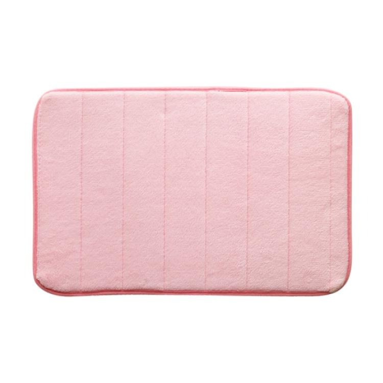 加厚 珊瑚絨地墊【小麥購物】【C028】腳踏墊 浴室廁所 防滑地墊 吸水地墊 地墊 踏墊 條紋墊-細節圖2