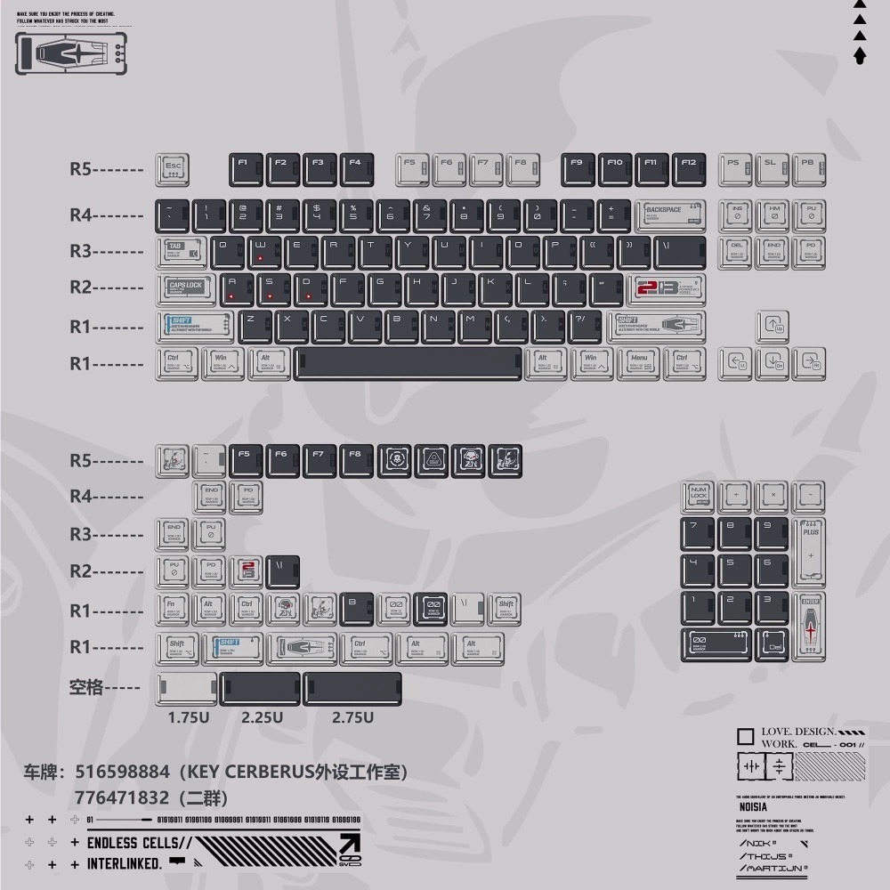 Key Cerberus | 核動力 鍵帽-規格圖3