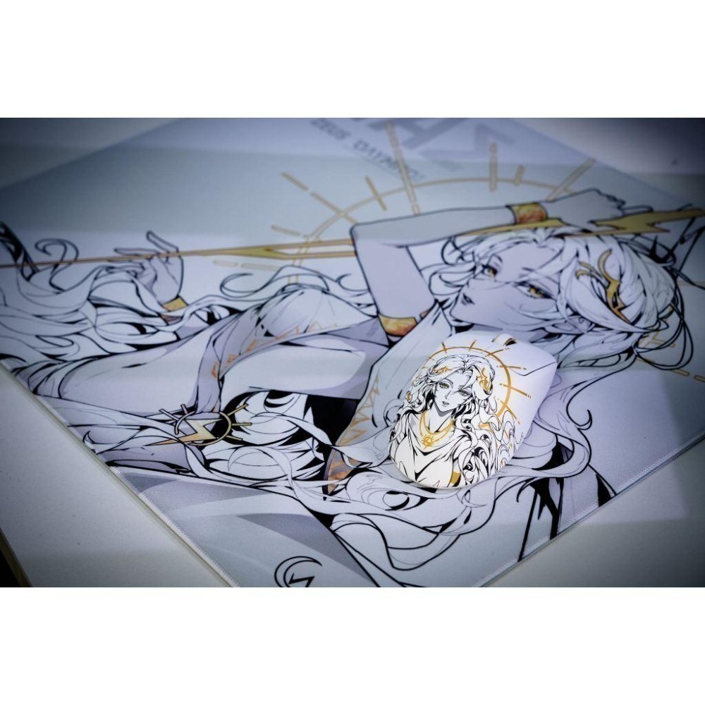 Crescent 新月 | 宙斯ZEUS 哈迪斯HADES 波賽冬POSEIDON 電競滑鼠墊 中性墊 控制墊-細節圖4