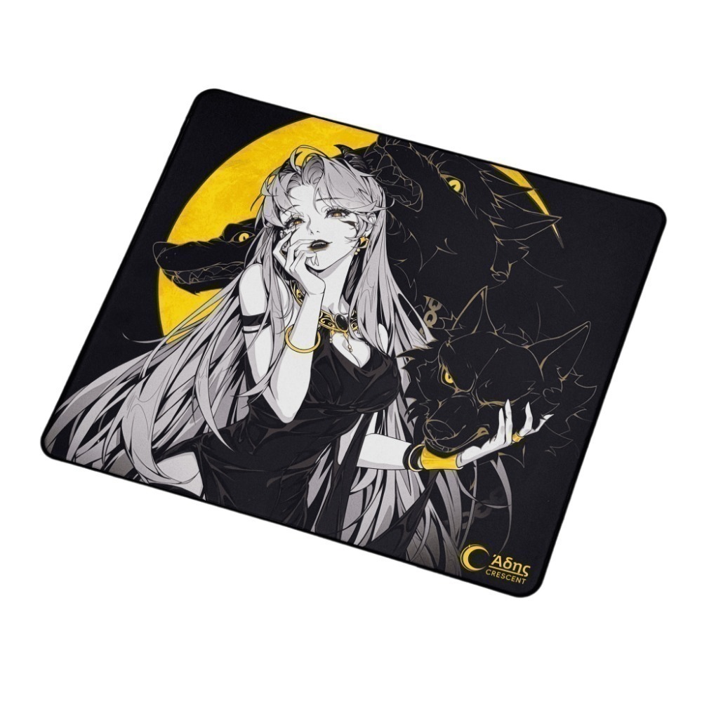 Crescent 新月 | 宙斯ZEUS 哈迪斯HADES 波賽冬POSEIDON 電競滑鼠墊 中性墊 控制墊-規格圖7