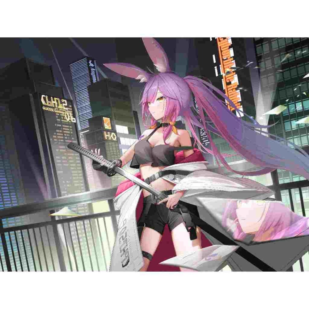 AXGamingpunk 遊戲龐克 玉指柔 鋼化玻璃滑鼠墊 APEX 長TTK遊戲神器-細節圖2