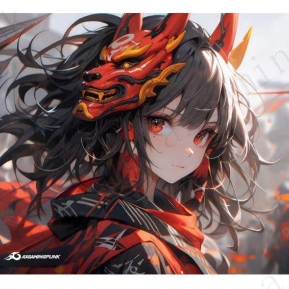 AXGamingpunk 遊戲龐克 | 司空 電競滑鼠墊 控制型滑鼠墊 二次元 親膚 超強控制力-細節圖5