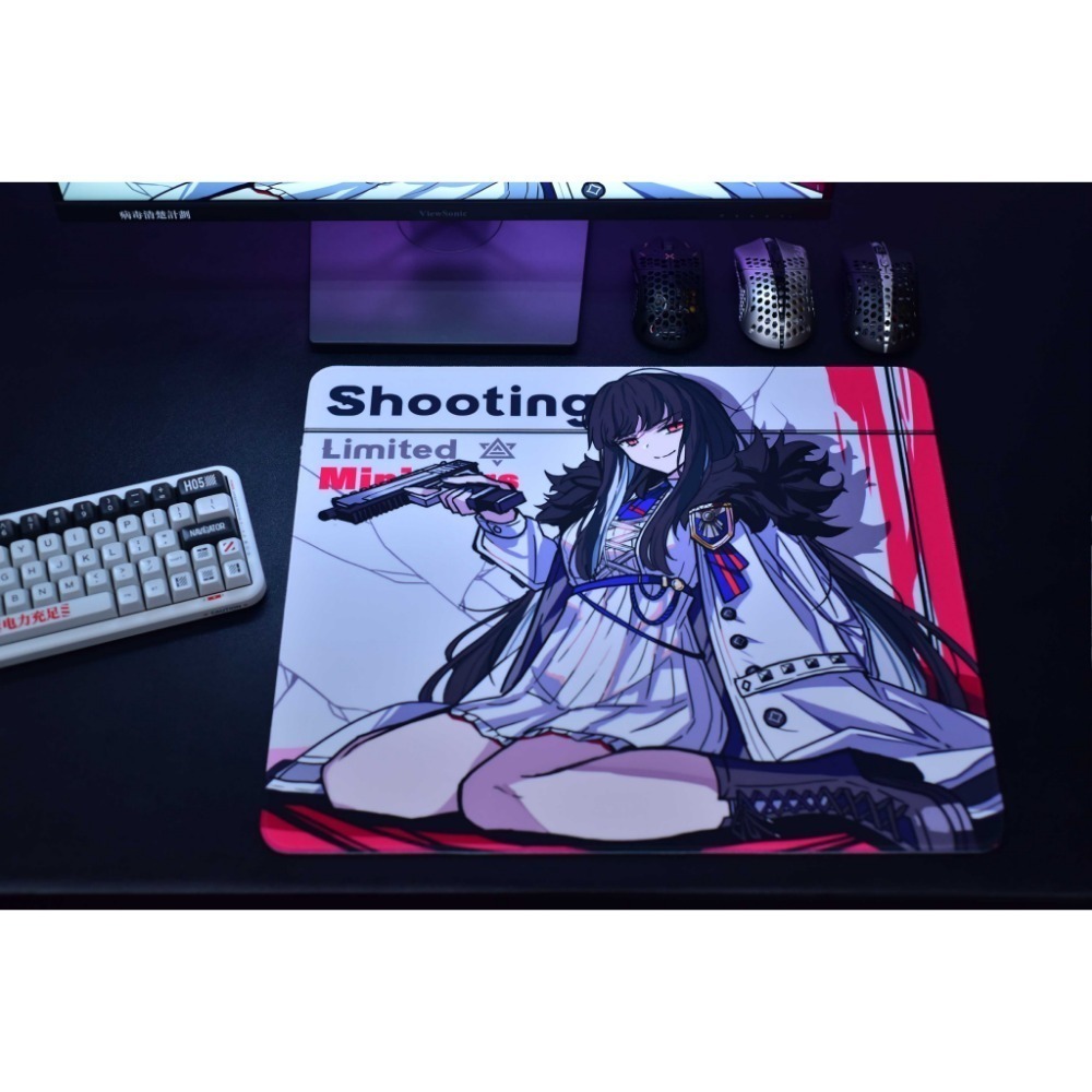 AXGamingpunk 遊戲龐克 | 司空 電競滑鼠墊 控制型滑鼠墊 二次元 親膚 超強控制力-規格圖5
