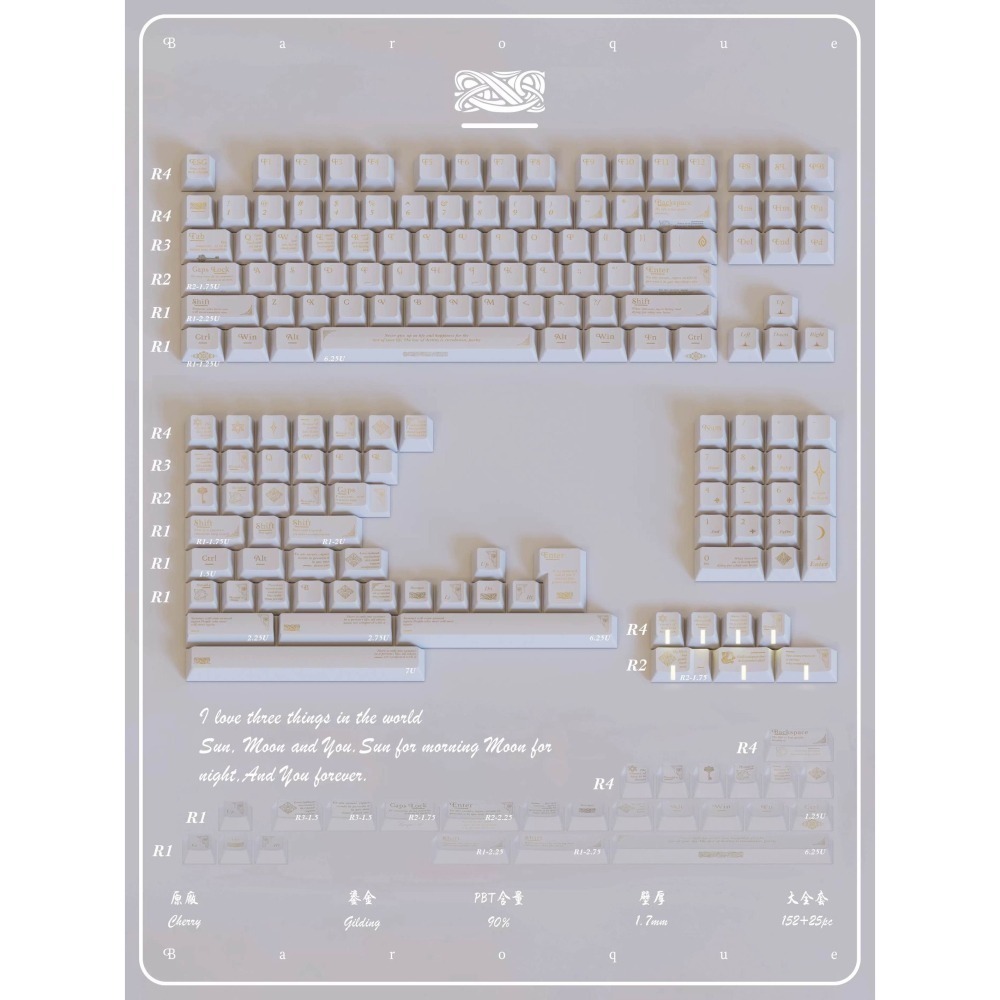 Key Cerberus | 巴洛克 鍵帽-細節圖4