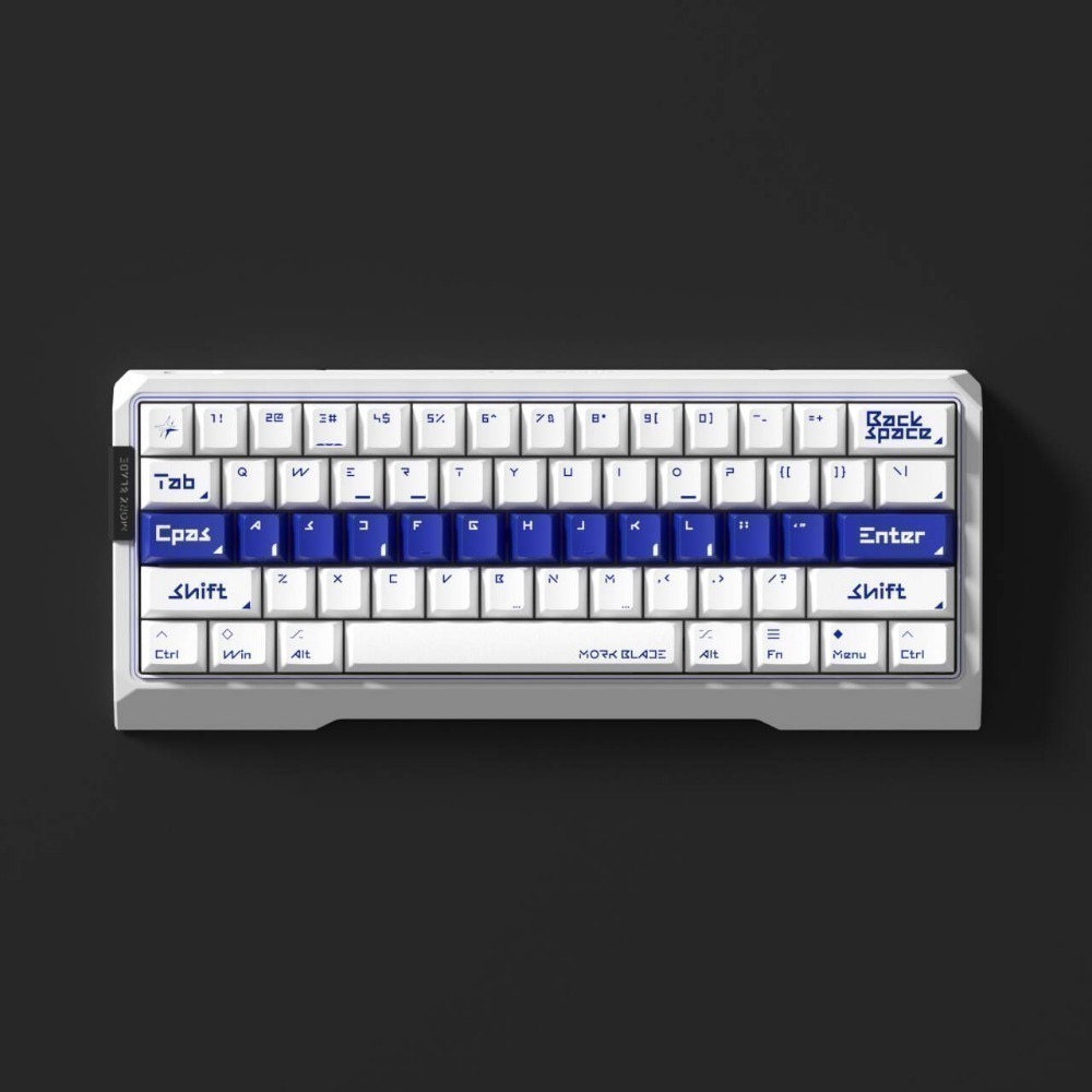MorkBlade 墨刃| MK60 磁軸鍵盤雙子星方案0.001RT精度- 葡萄糖外