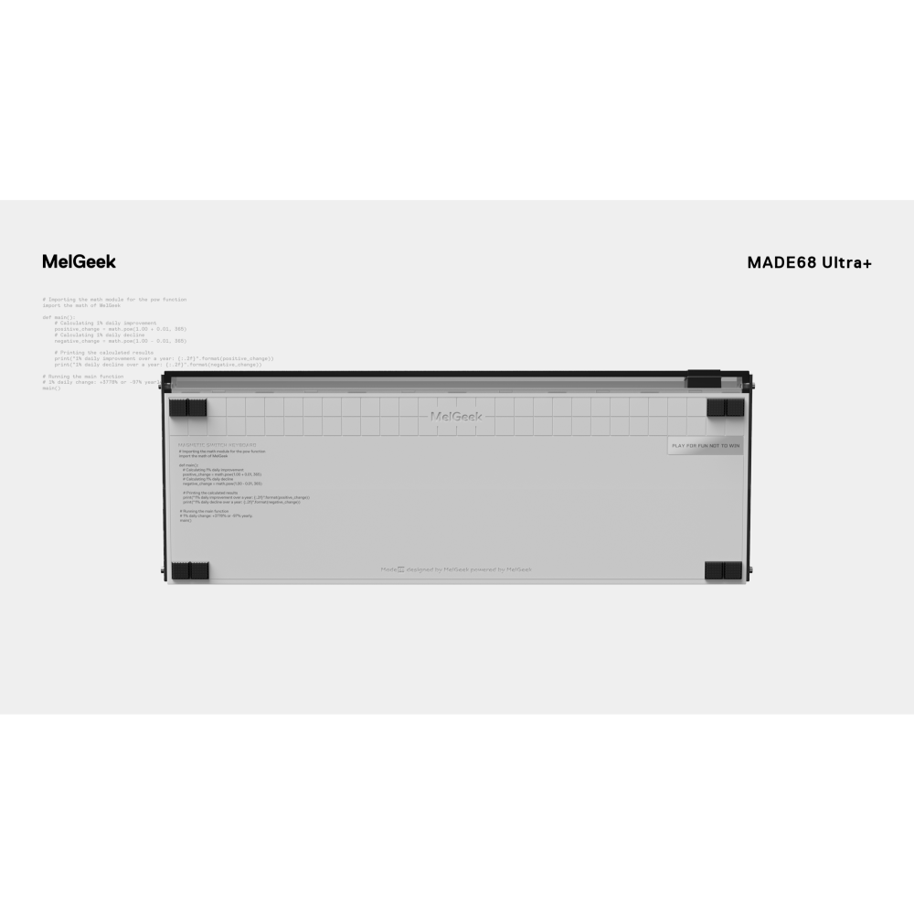 MelGeek | MADE68ULTRA+ 磁軸鍵盤 (官方代理貨)-細節圖2