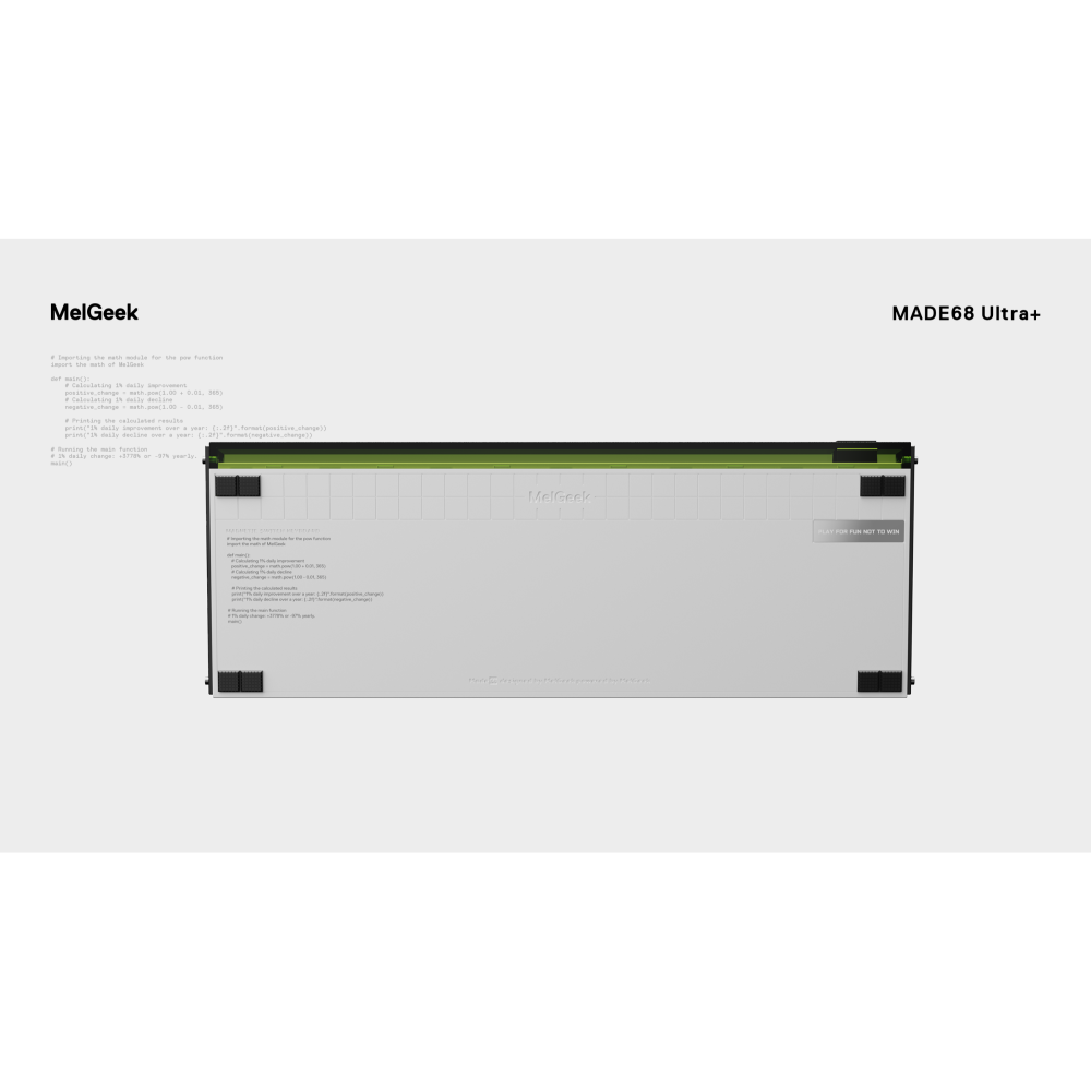MelGeek | MADE68ULTRA+ 磁軸鍵盤 (官方代理貨)-細節圖6