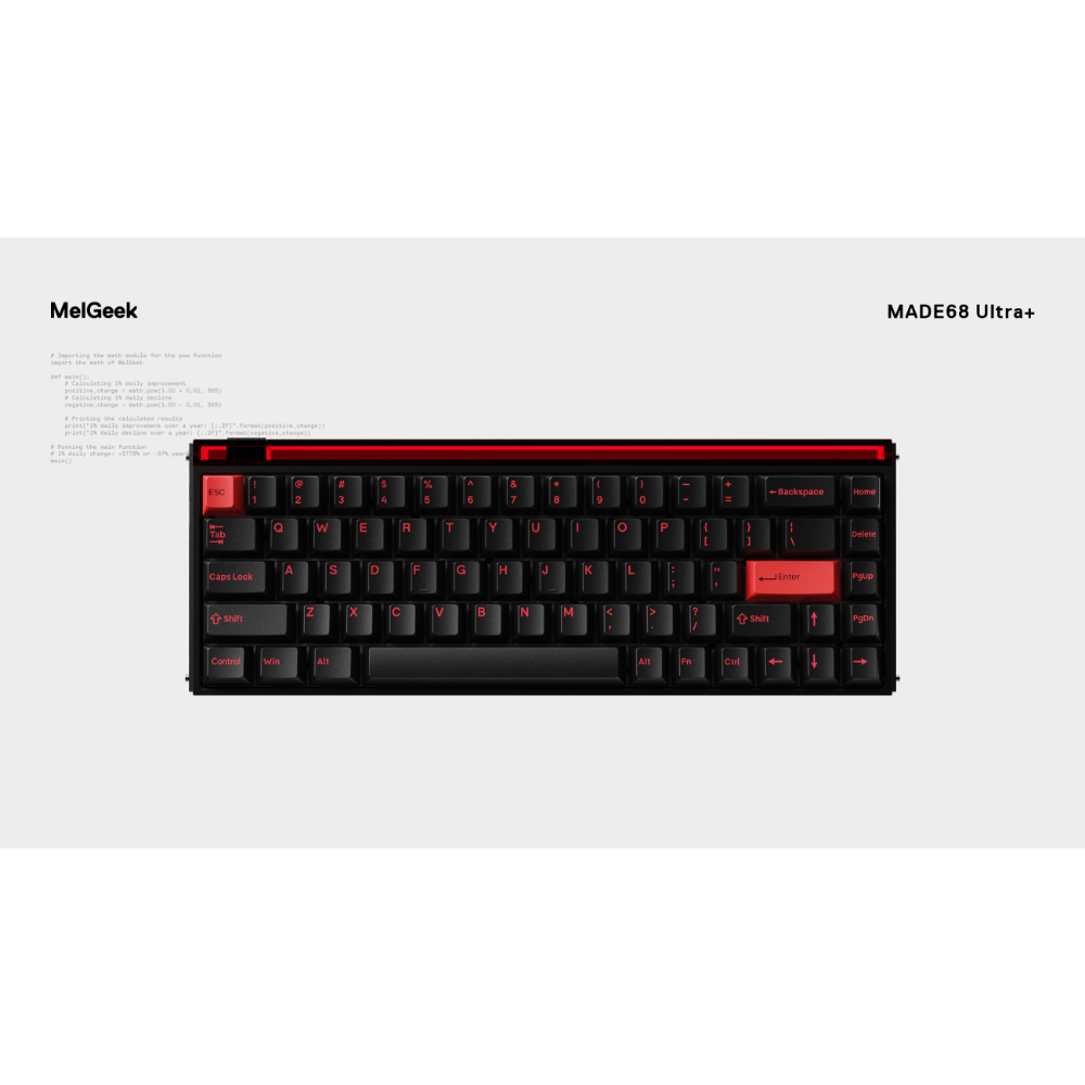 MelGeek | MADE68ULTRA+ 磁軸鍵盤 (官方代理貨)-規格圖8