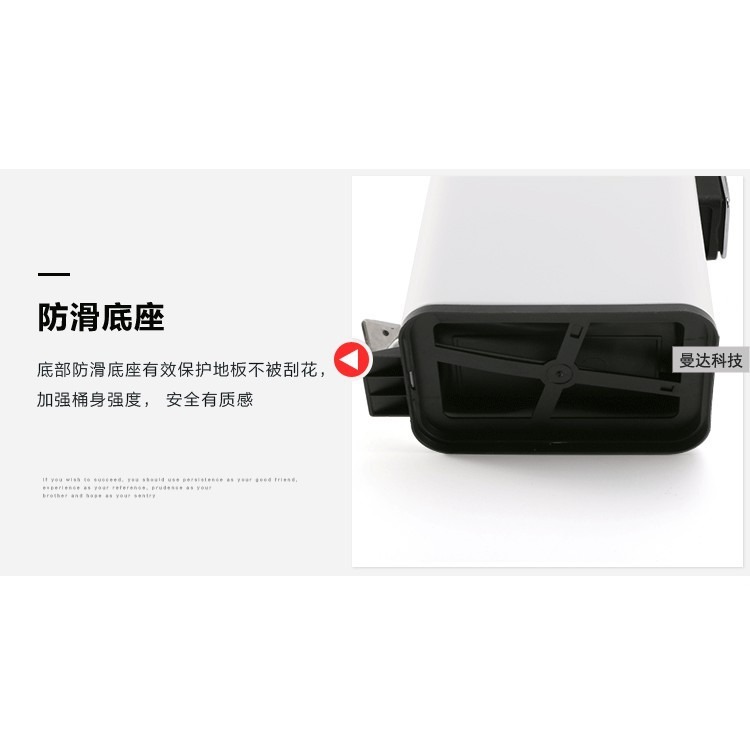 台灣現貨 不鏽鋼方形圓形垃圾桶 馬卡龍 糖果色 收納垃圾桶 衛生間 廁所 臥室 客廳廚房餐廳 腳踏 靜音 緩降-細節圖5