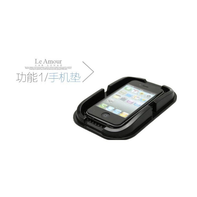 台灣出貨 大號防滑墊手機支架車載車用置物墊子車內中控台擺件汽車裝飾用品-細節圖2
