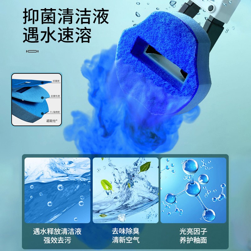 台灣現貨自動開蓋馬桶刷  一次性 家用衛生間 清潔神器 可拋式無死角 一次性套裝 廁所刷掛牆式 家用蹲坑坐便清潔洗廁所-細節圖2