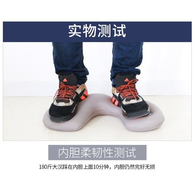 再台出貨~!!超好用汽車u型枕充氣枕頭 帶帽 h戶外旅行按壓長途飛機護頸枕午睡枕連帽 人體工學 護頸枕 旅行枕 頸枕-細節圖6