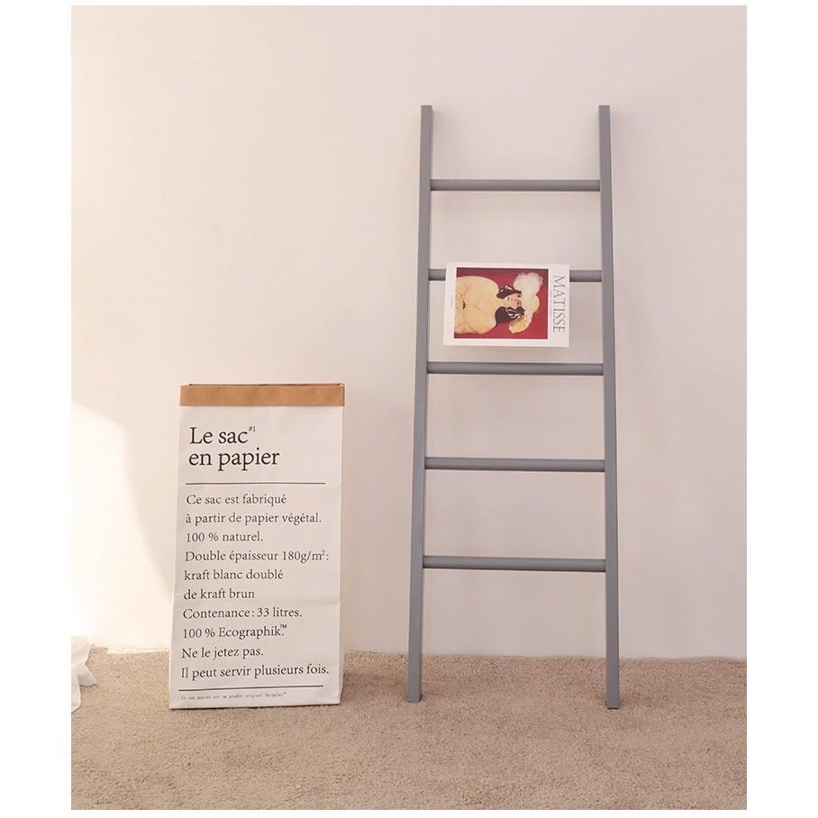 【快速出貨】ins梯形置物架實木客廳墻角北歐實木落地衣帽架臥室浴室浴巾毛巾架玄關梯形靠ㄇ牆省空間掛衣架 收納-細節圖5