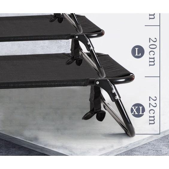 在台現貨 可拆洗寵物床 行軍床寵物 四季可用寵物床 網面床 折疊透氣行軍床狗窩貓窩寵物用品金毛大型小型犬寵物窩狗墊-細節圖7