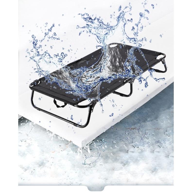 在台現貨 可拆洗寵物床 行軍床寵物 四季可用寵物床 網面床 折疊透氣行軍床狗窩貓窩寵物用品金毛大型小型犬寵物窩狗墊-細節圖8