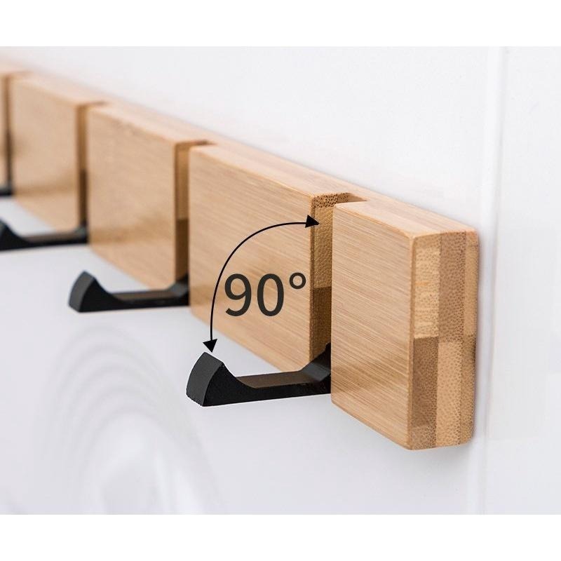 台灣現貨 門後可摺疊掛鉤掛衣架壁掛牆上掛勾 排勾 粘勾 門後掛衣鉤 隱藏掛衣勾 壁掛  衣帽架  掛衣架 牆上門後衣服-細節圖4