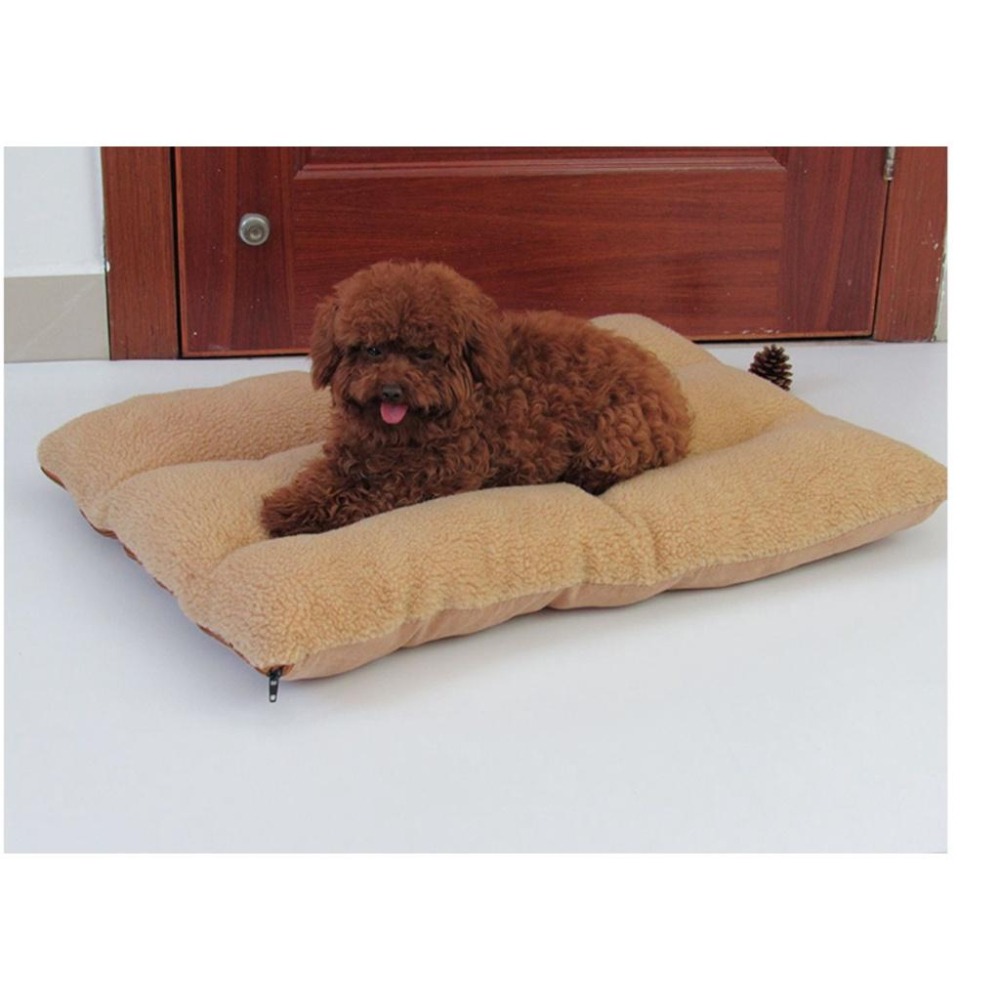 台灣現貨 超大羊羔 加厚寵物睡墊 狗窩 睡窩 大型犬寵物窩 拉布拉多狗窩 可拆洗狗墊子 金毛羊羔絨 鹿皮絨 狗墊-細節圖7