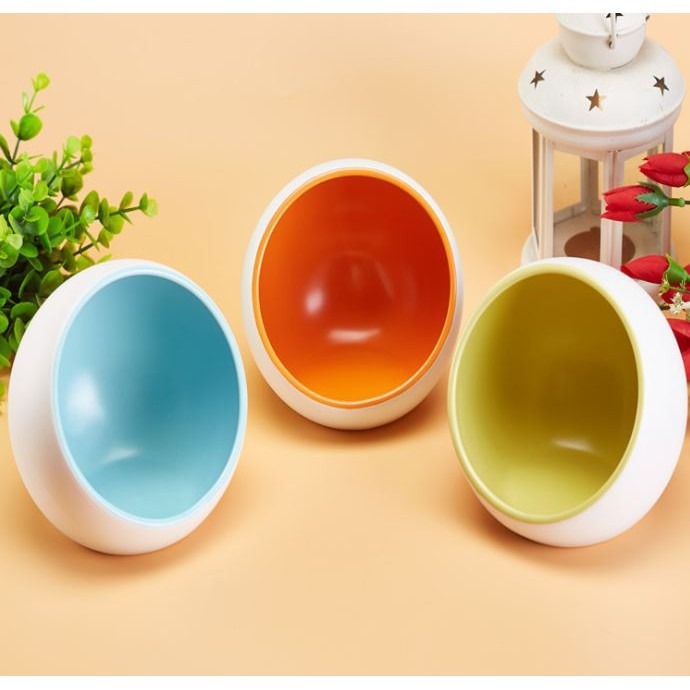 台灣出貨 鬥牛碗 扁臉貓專用碗 寵物高低碗 斜坡碗 高背碗 高低寵物碗 波斯貓碗 斜口碗 防滑碗 單口碗 貓碗-細節圖2