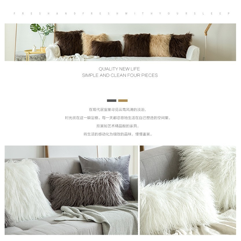 在臺出貨 流蘇抱枕純色棉麻 簡約文藝風 摩洛哥風流蘇 超美立體繡花抱枕 流蘇款 絨毛 民族風 波西米亞風方形靠枕靠墊套-細節圖3