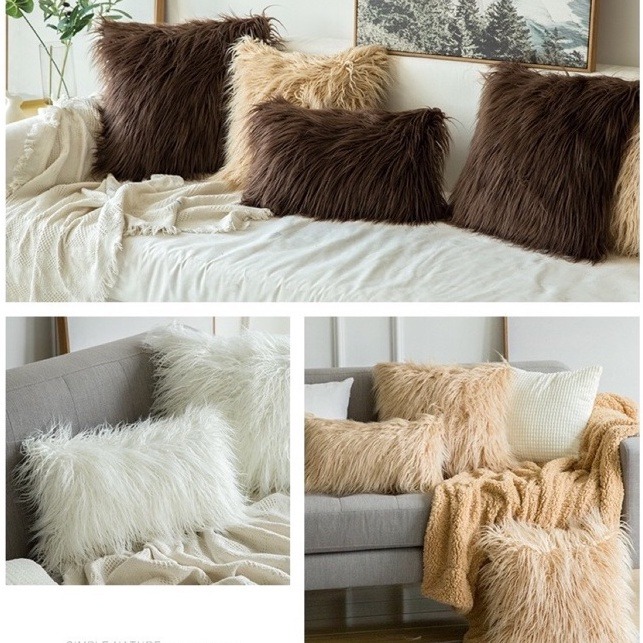 在臺出貨 流蘇抱枕純色棉麻 簡約文藝風 摩洛哥風流蘇 超美立體繡花抱枕 流蘇款 絨毛 民族風 波西米亞風方形靠枕靠墊套-細節圖4