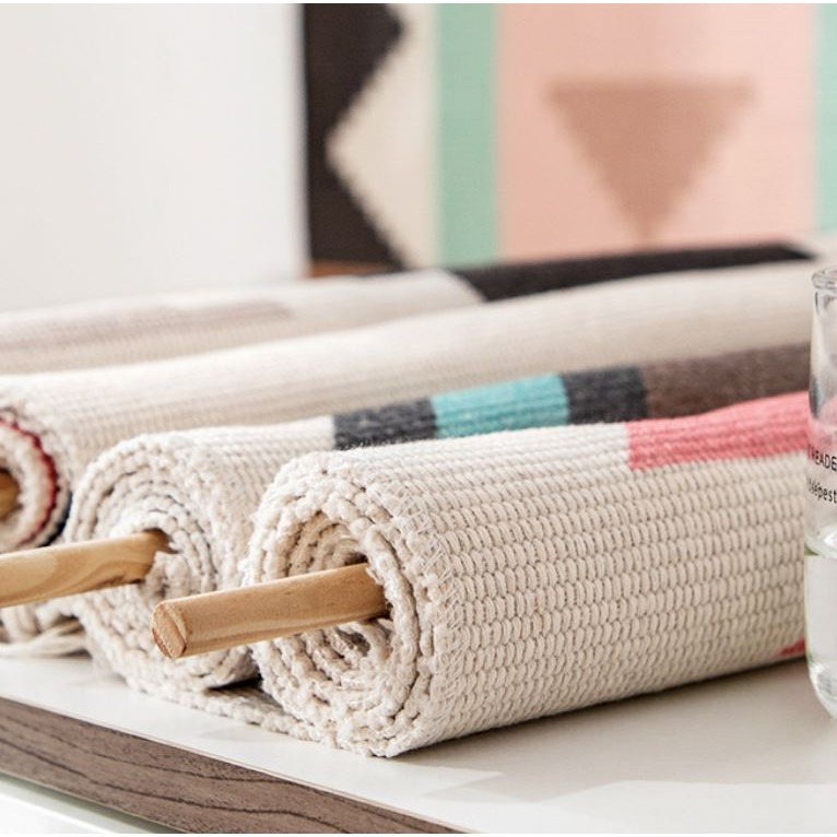 在臺出貨 印度手工編織民宿流 掛毯 漂亮流蘇 手工編織 摩洛哥風 掛毯 裝飾 流蘇牆毯民宿牆裝飾 創意禮品壁掛 背景布-細節圖5